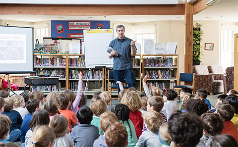 author visit
elementary school
