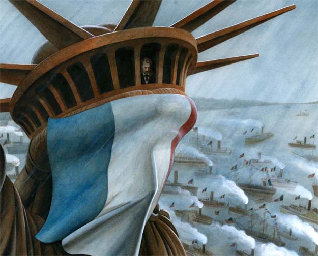 Lady
Liberty illustration